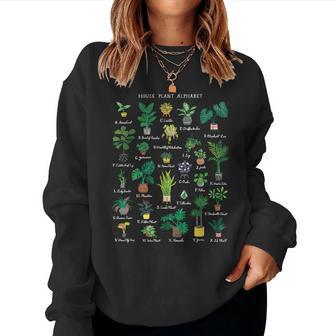 Plant Alphabet Gardener Gardening Plant Lover Men Women Sweatshirt - Thegiftio UK