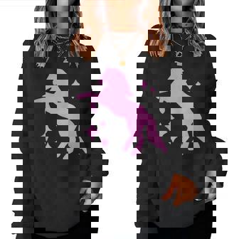 Pony And Heels Lover Pink Girls Clubs Disco Birthday Cowgirl Women Sweatshirt | Seseable UK