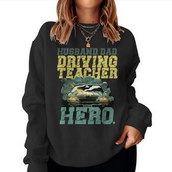 Profesor De Autoescuela Driving Teacher Dad Sudadera Mujer - Regaloses