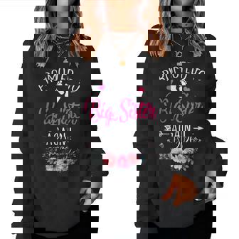 Promoted To Big Sister Again Est 2026 New Sister Women Sweatshirt | Seseable CA