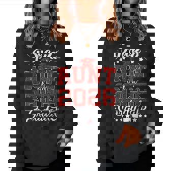 Proud Aunt Of A 2026 Graduate Senior 2026 Graduation Women Sweatshirt | Seseable UK