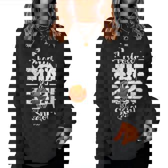 Proud Mom Of A 2026 Senior Basketball Class Graduation Women Sweatshirt | Seseable CA