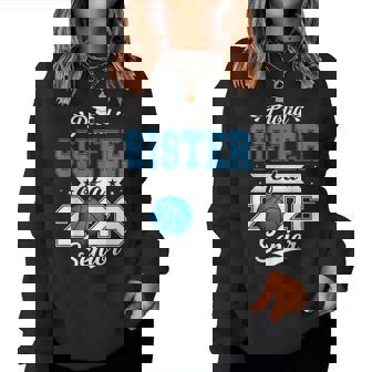 Proud Sister Of A 2026 Senior Basketball Graduation Women Sweatshirt | Seseable CA