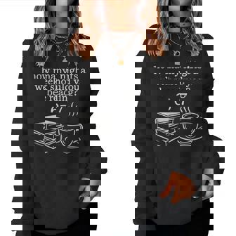 Reading 67 Meme English Teacher 67 Book Lover Humor Women Sweatshirt - Monsterry