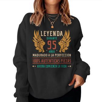 Regalo 95 Cumpleaños Hombres Es Leyenda 95 Años Sudadera Mujer - Regaloses