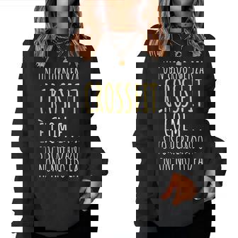 Regalo Divertido Para Hombres Y Es Linda Frase Crossfit In Mangas Sudadera Mujer - Regaloses