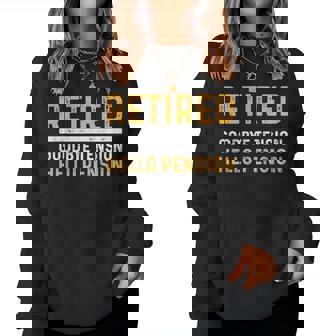 Retirement Best Retired 2026 For Dad Mom Women Sweatshirt | Seseable UK