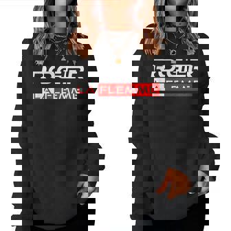 Roger Roh J'ai La Flemme Cadeau Homme Humour Original Sweat-shirt pour femme - Cadeauxyz