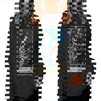 The Rottweiler Mom Tarot Card Women Sweatshirt - Monsterry