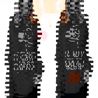 Sarcastico Divertentecritte Ti È Caduto Qualcosa Women Sweatshirt - Novitaregali