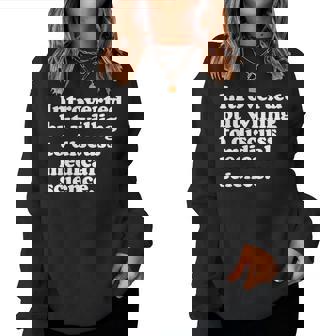 Science Médicale Amusante Pour Hommes S Ou Enfants Sweat-shirt pour femme - Cadeauxyz