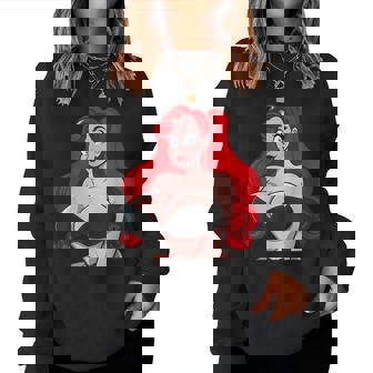 Sensuelle Rousse Plantureuse Lady Sweat-shirt pour femme - Cadeauxyz