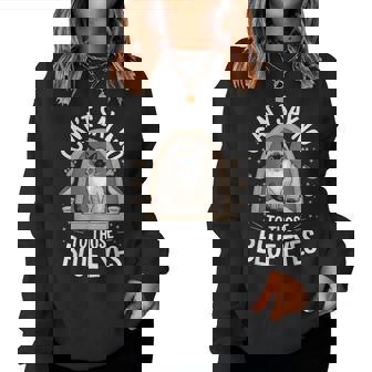 Siamese Cat Lover Kitten Meow Animal Cat Lady Pet Kitty Women Sweatshirt | Seseable FR