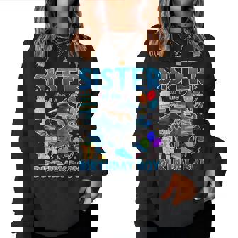 Sister Of The Birthday Boy Tralalero Tralala Family Matching Women Sweatshirt | Seseable FR