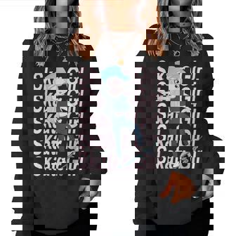 Skater Girlkateboarderkateboard Pour Fille Sweat-shirt pour femme - Cadeauxyz