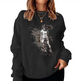 Skater Niña Ropa Estética Egirl Patinaje Sudadera Mujer - Regaloses