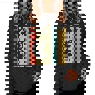 Sloth ナマケモノ 動物 レディーススウェットシャツ - Kawaiitshirt