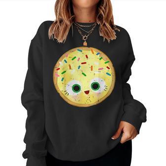 The Smart Cookie Good Egg Teacher Halloween Costume Food Women Sweatshirt - Thegiftio UK