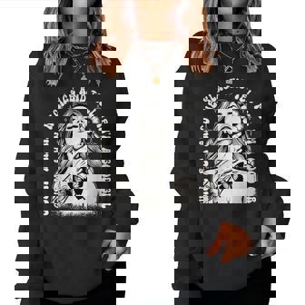 Smut Book Give Me A Hand Necklace & Tell Me I'm A Good Girl Women Sweatshirt | Seseable FR