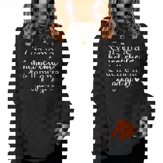 Smutt Book Give Me A Hand Necklace & Tell Me I'm A Good Girl Women Sweatshirt | Mazezy