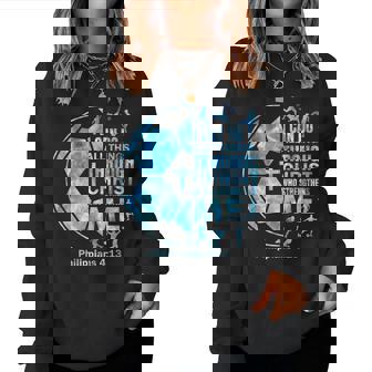 Soccer- Christian I Can Do All Things Religious Boy Men Women Sweatshirt - Thegiftio