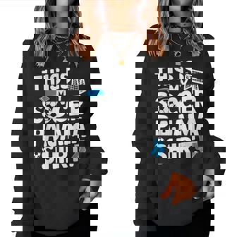 This Is My Soccer Pajama For Players Ns Boys Girls Women Sweatshirt | Mazezy