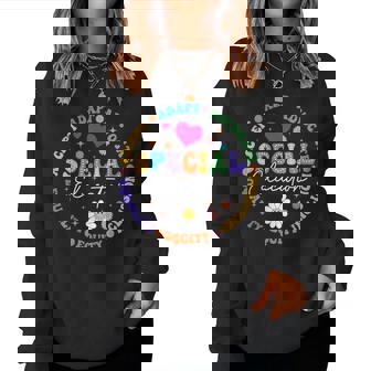 Special Education Squad Dream Team Sped Teacher Appreciation Women Sweatshirt | Seseable FR