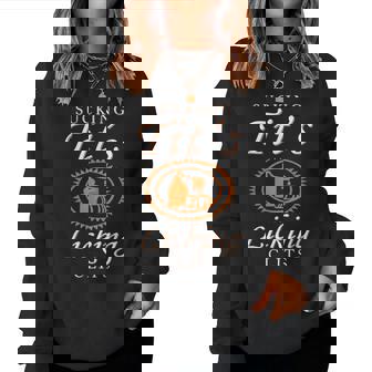 Sucking Tits Licking Adult Joke Saying Quote Women Sweatshirt - Seseable