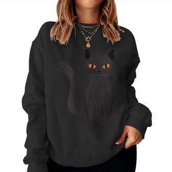 Tenue De Chat Noir Bombay Pour Les Amoureux Des Chats Sweat-shirt pour femme - Cadeauxyz