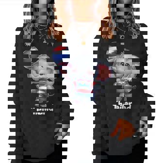 Thailandiaestiti Thailandesi Thailandia Per Bambine E Ragazze Women Sweatshirt - Novitaregali