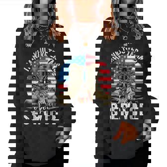 Thank You Veterans For Your Service Veterans Day Women Women Sweatshirt - Monsterry