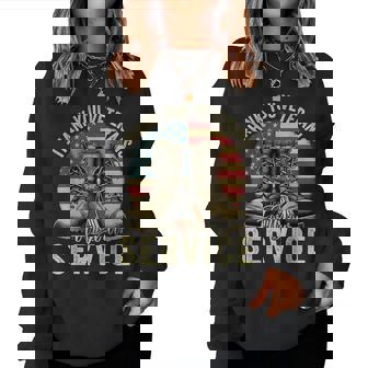 Thank You Veterans For Your Service Veterans Day Women Women Sweatshirt - Seseable