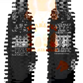 Thankful For Tiny Miracles Nicu Baby Thanksgiving Fall Women Sweatshirt - Monsterry