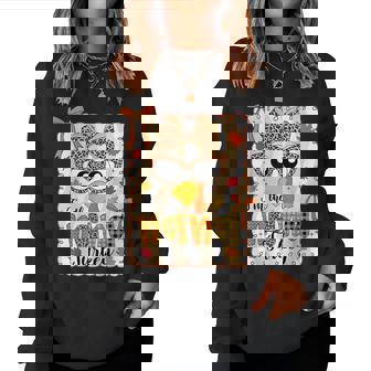 Thanksgiving I'm The Nana Turkey Matching Family Mom Grandma Women Sweatshirt - Seseable