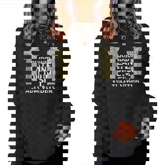 Histoire Romaine Latine Dicton Philosophique Professeur Latin Drôle Sweat-shirt pour femme - Cadeauxyz