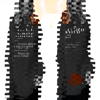 Toxaholic Definition Aesthetic Nurse Injector Women Sweatshirt - Thegiftio