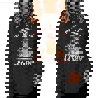 Trump Tariffed Your Mom Last Night Saying Meme Dad Men Women Sweatshirt | Seseable UK