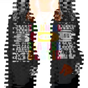 Twin Day Friends Teacher Twinning With My Bestie Matching Women Sweatshirt - Monsterry