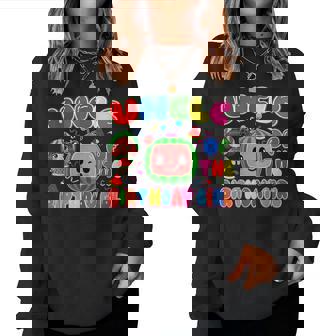 Uncle Of The Birthday Girl Melon Family Matching Women Sweatshirt - Thegiftio