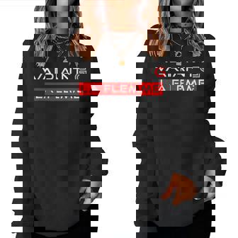 Variant G La Flemme Cadeau Homme Humour Original Sweat-shirt pour femme - Cadeauxyz