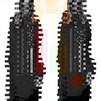 Venezuela Camisa -Enezuela Usa Bandera Hombres Es Niños Sudadera Mujer - Regaloses