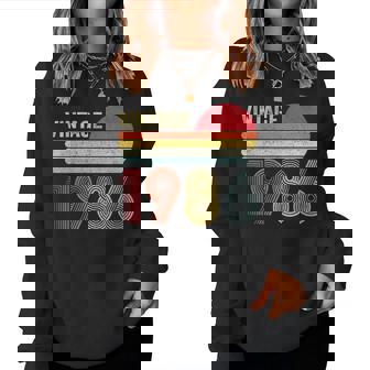 Vintage 1986 40Th Birthday 40 Years Old Women Sweatshirt | Seseable FR