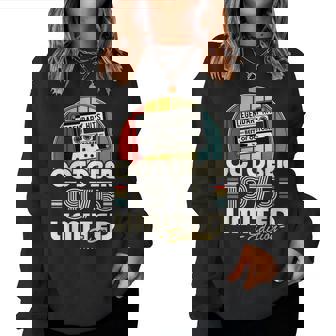 Vintage Anniversaire 50 Ans Hommes S Né En Octobre 1975 Sweat-shirt pour femme - Cadeauxyz