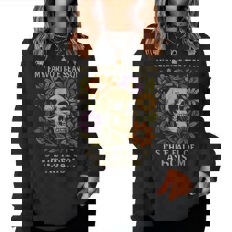 Vintage My Favorite Season Is The Fall Of Fascism Halloween Women Sweatshirt - Monsterry