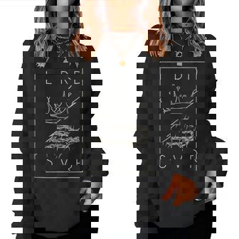 Vintage Retro Jesus Christian Lord & Savior Graphic Women Sweatshirt | Mazezy