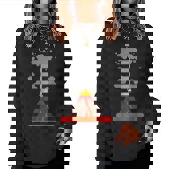 Vulcano Lava Ragazze Ragazziulcano Women Sweatshirt - Novitaregali