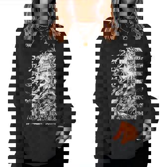 Waifu Anime Horror Girl Aesthetic Women Sweatshirt - Thegiftio