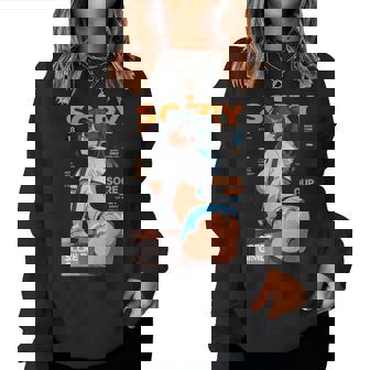 Waifu セクシー アニメ 女の子 モデル 表紙 和風 レディーススウェットシャツ - Kawaiitshirt