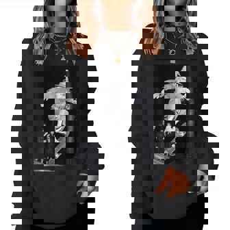 Wizard Skateboarding Skater Graphic Women Women Sweatshirt | Seseable FR