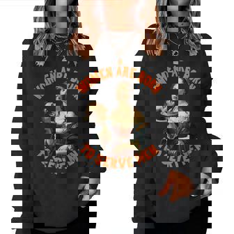 Womenerve Menatire Retroarcastic Feminism Women Sweatshirt - Novitaregali